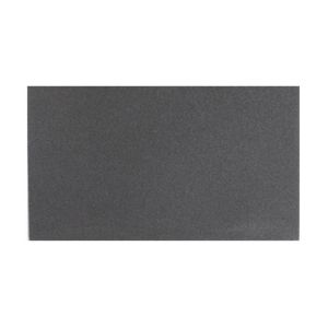 TOILE EMERI GROSSE gris 28x18CM Lot de 25