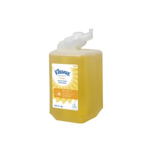 MOUSSE LAVANTE luxury énergy mains vivifiante jaune 1L x 6 cartouches rétractables
