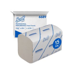 CONTROL ESSUIE-MAINS blanc enchevêtrés 1 pli 21.2x20CM 304 formats x15