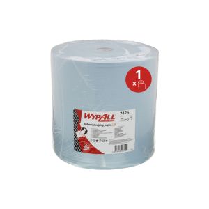 ESSUYEUR L30industriel bleu 3 plis 38x37CM bobine 670 formats