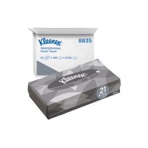 MOUCHOIRS blanc boite rectangulaire blanc 2 plis 100 x 21 boites