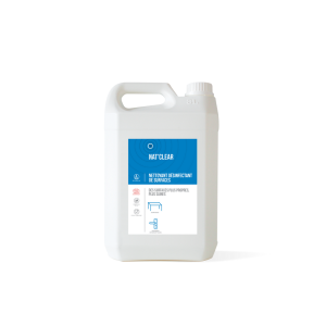 NAT'CLEAR ECOCERT nettoyant désinfectant de surfaces 5Lx2