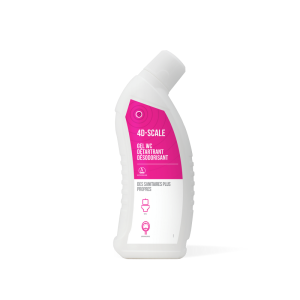 4D SCALE gel WC nettoyant détartrant désodorisant 0.75L x6