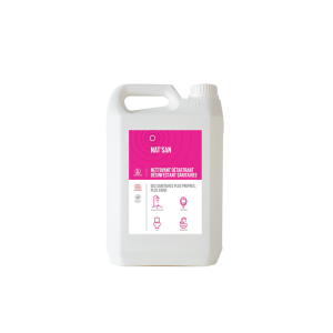 NAT'SAN ECOCERT nettoyant détartrant désinfectant sanitaires 5Lx2