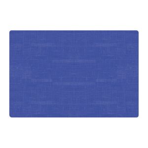 SET DE TABLE SILICONE bleu rectangulaire 30x45CM 6 x5 soit 30 sets