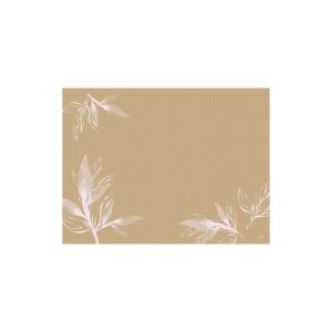 SET DE TABLE PAPIER Eco Leaves 30x40cm 250 x4 paquets soit 1000 sets