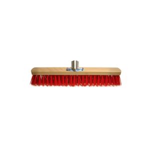 BALAI CANTONNIER 60CM fibre PVC rouge