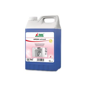 APESIN ACTIVSOFT PLUS liquide désinfectant assouplissant linge 5L x2