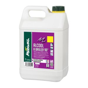ALCOOL A BRULER 90° combustible nettoyant 5L