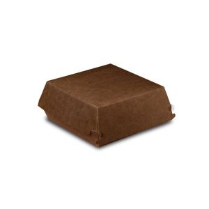 BOITE A BURGER en carton 14.5 x 14.5 x 8 CM 4 x 100 = 400 boites