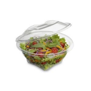 BOL SALADE COUVERCLE SEKIPACK cristal plat froid 750CC 50x 4 sachets