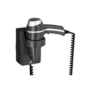 SECHE-CHEVEUX CLIPPER II noir avec support base