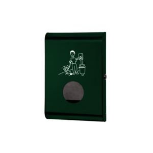 DISTRIBUTEUR SNUPY pour sacs de déjection canine acier galvanisé