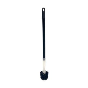 BALAYETTE WC BOULE manche acier long 600MM