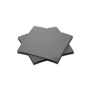 SERVIETTE BIO DUNISOFT granite 20x20CM 180 x16 soit 2880 serviettes