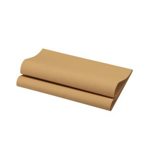 SERVIETTE BIO DUNISOFT marron éco 40x40CM 60 x6 soit 360 serviettes