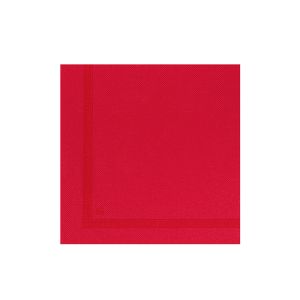 SERVIETTE CELI-OUATE OLYMPIA rouge 38x38CM 50 x 18 paquets