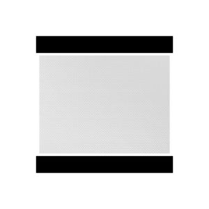 NAPPE PAPIER GAUFREE blanc mat 0,6x0,6M x 500 nappes à plat