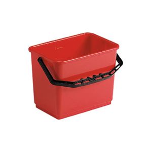 SEAU avec anse gradué rouge 4L 25,5x17x19,5CM