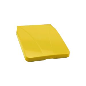 COUVERCLE JAUNE support sac pour chariot ramassage linge 34x41x3.5CM