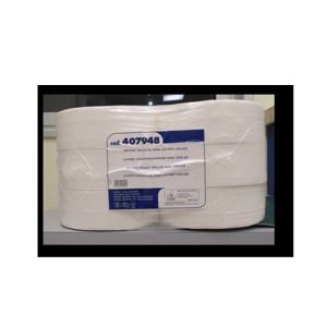 PAPIER TOILETTE MAXI JUMBO rouleau blanc 350M 2plis x6