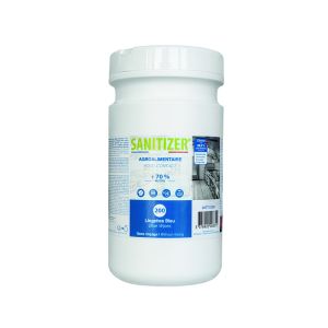 LINGETTE AGROALIMENTAIRE bleue désinfectante antiseptique x200