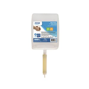 SAVON LIQUIDE NEUTRAL pour les mains sans parfum ni colorant cartouche 1L x6