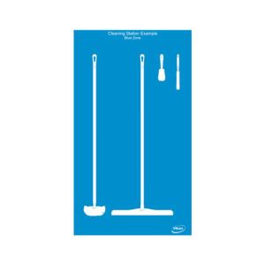 SUPPORT MURAL panneau porte outil version blanche