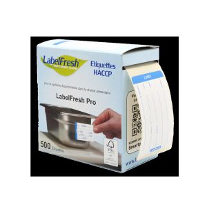 ETIQUETTE LabelFresh Pro lundi 70x45MM boite de 500 étiquettes