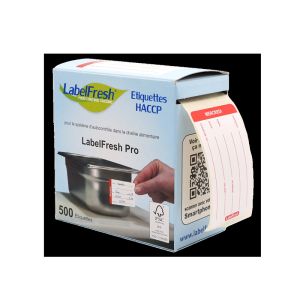 ETIQUETTE LabelFresh Pro mercredi 70x45MM boite de 500 étiquettes