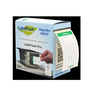 ETIQUETTE LabelFresh Pro vendredi 70x45MM boite de 500 étiquettes