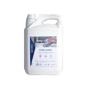 CREME DE LAVAGE MAINS désinfectante Stéril Mains 5L x4