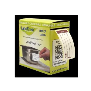 ETIQUETTE LabelFresh Pro soluble jeudi 30x60MM boite de 500 étiquettes