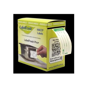 ETIQUETTE LabelFresh Pro soluble vendredi 30x60MM boite de 500 étiquettes
