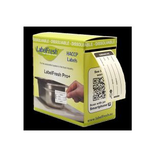 ETIQUETTE LabelFresh Pro soluble dimanche 30x60MM boite de 500 étiquettes