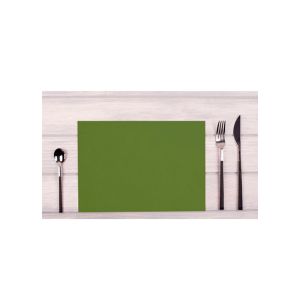 SET DE TABLE Spunbond vert olive 30x40CM 5x100 sets