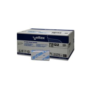 ESSUIE-MAINS PLIE EN V CELL blanc 2plis 210 formats 25x21CM x15