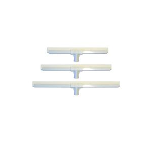 RACLETTE SOL DOUBLE-LAME blanche 700MM