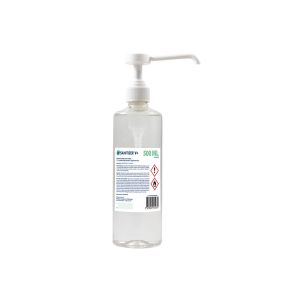 GEL HYDROALCOOLIQUE SANITIZER V+ sans parfum sans colorant flacon pompe 0.5L x12