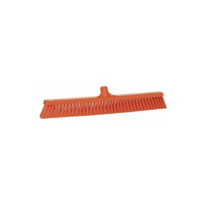 BALAI SOUPLE grande largeur orange fibre souple 610MM
