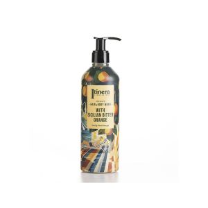 GEL CHEVEUX ET CORPS parfum orange amère flacon pompe dévissable 0.37L x18