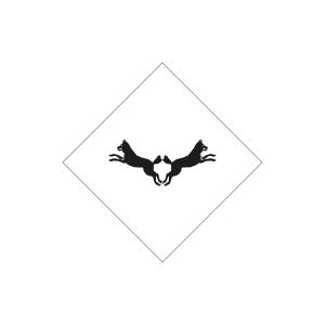 SERVIETTE DUNISOFT IMPRIMEE la foret noire 20x20CM pliage en 4 x2880 serviettes