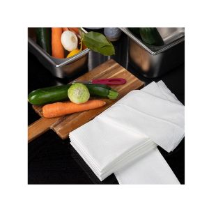 TORCHON ULTRA multi-usages biocompostable blanc 60x40CM paquet de 10