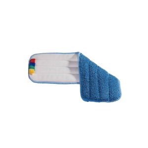 FRANGE MICROFIBRE MICROSURF velcro bleu 40CM