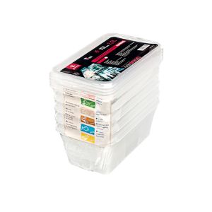 BAC MODULUS RIGIDE GN 1/4 2.5L polypropylène avec couvercle sachet x 5