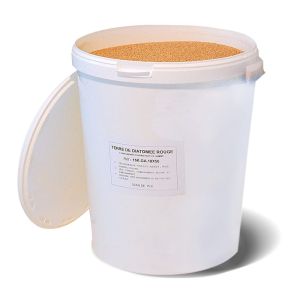 TERRE DE DIATOMEE CALCINEE contre pollution par liquide seau 15KG