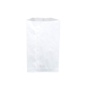 SAC VIENNOISERIE N°3 en papier kraft blanc 14x21x7CM x1000