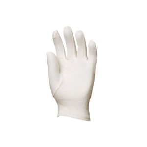 GANT COTON BLANC avec ourlet x10 paires