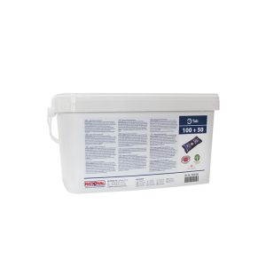 TABLETTE de rinçage four avec détartrant bleue seau x150