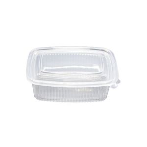 BOITE à charnière PP transparent plat froid 1L 50 x 8 sachets soit 400